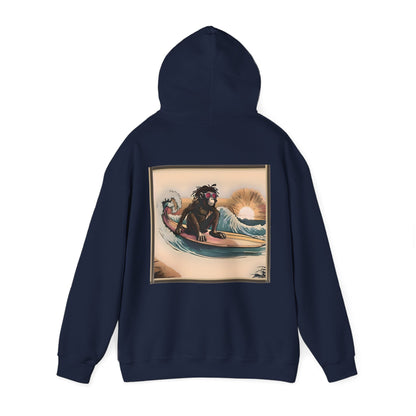 Bunga Surfing Monkey Hoodie