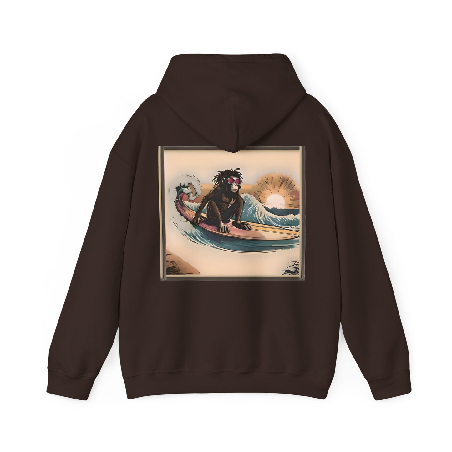 Bunga Surfing Monkey Hoodie