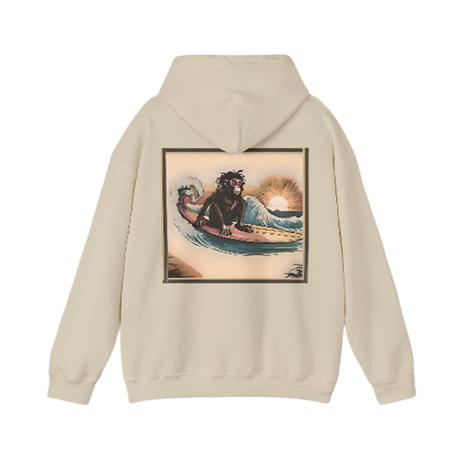 Bunga Surfing Monkey Hoodie