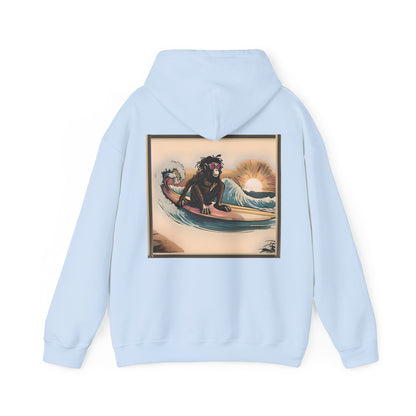 Bunga Surfing Monkey Hoodie