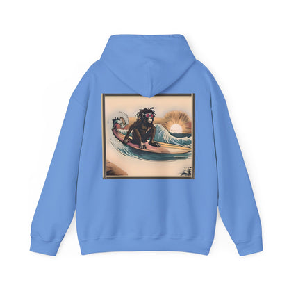 Bunga Surfing Monkey Hoodie