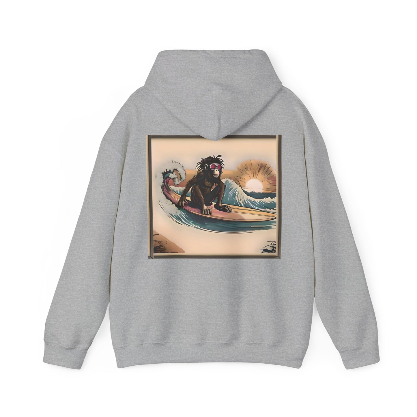 Bunga Surfing Monkey Hoodie