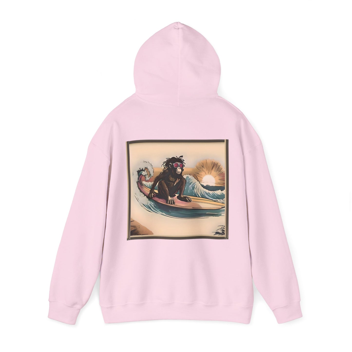 Bunga Surfing Monkey Hoodie