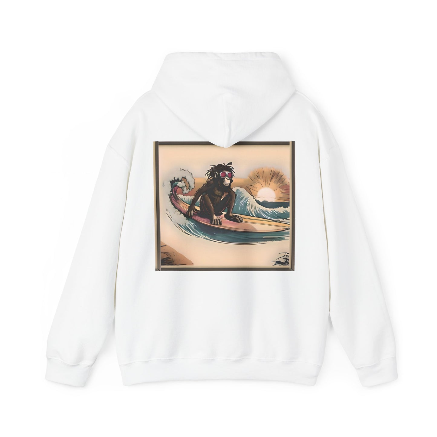 Bunga Surfing Monkey Hoodie