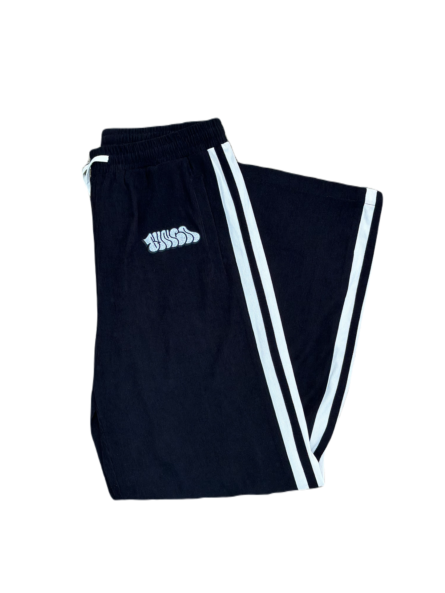 Bunga Black Baggy Corduroy Pants