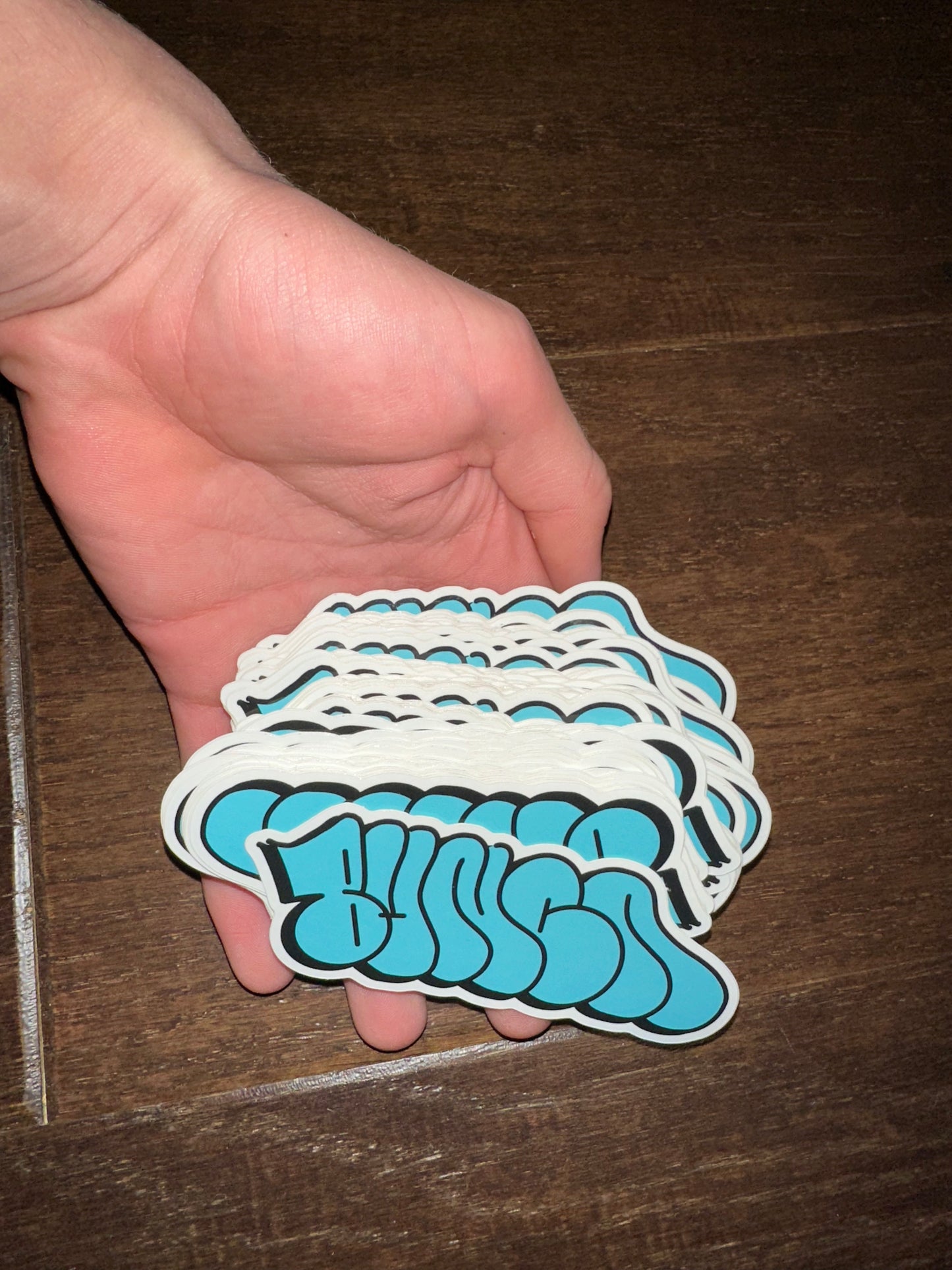 Bunga Throwie Stickers