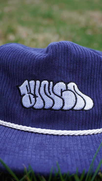 Bunga Navy Corduroy Hat