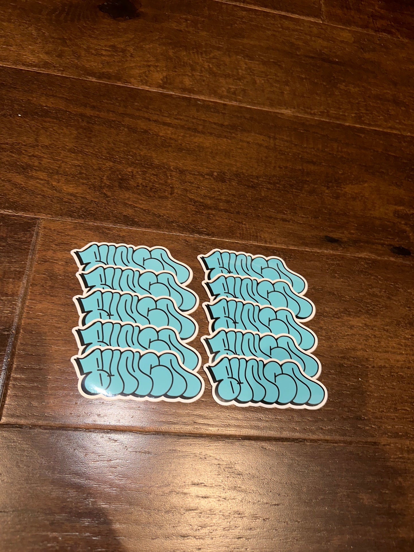 Bunga Throwie Stickers