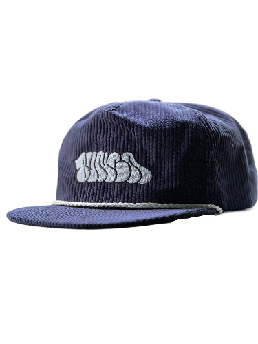 Bunga Navy Corduroy Hat