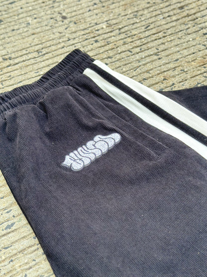 Bunga Black Baggy Corduroy Pants