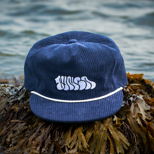 Bunga Navy Corduroy Hat